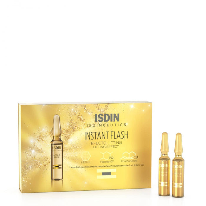 Isdin Isdinceutics Instant Flash Ampolas Efeito Lifting Imediato 5x2ml