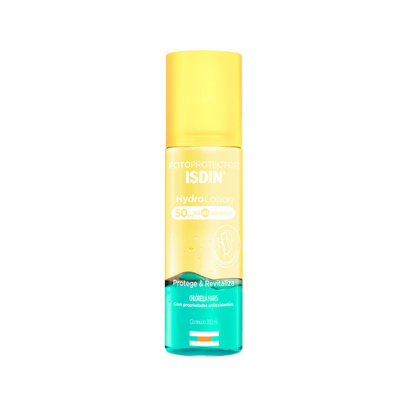 Protetor Solar Corporal Isdin - Fotoprotector Hydrolotion FPS 50 200ml