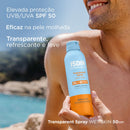 Protetor Solar Corporal Transparente Spray FPS 50 Isdin 250ml