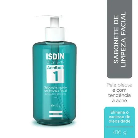 Sabonete Facial pele Oleosa ISDIN - Acniben